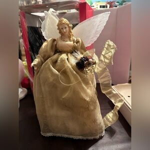 Vintage tree angel